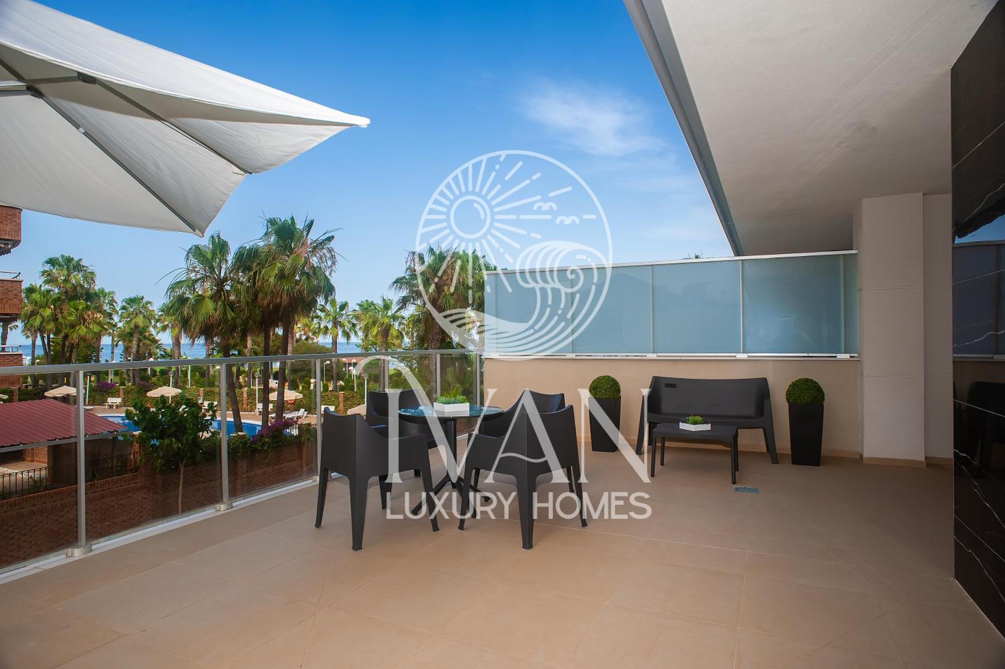 Casa Luna - Ivan Luxury Homes - 1ª Planta - Norte SEMIFRONTAL - 1ª Linea de Playa Oropesa del Mar Exterior foto